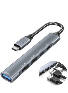 Buy USB C Hub 5-in-1 Adapter Type-C with 65W PD Charging Port, KASTWAVE 3.0 Ports*1, 2.0*2,Data*1 Flash Drive Reader for MacBook/Pro/Air/iPad Pro and more Type Laptops in UAE