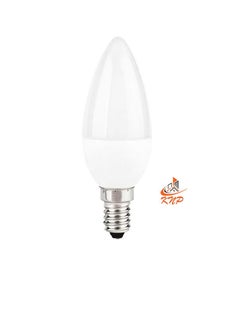 Buy E14 7W LED GLS Frosted Candle Bulb 6500K in UAE