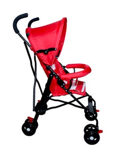 Buy Lightweight Foldable Baby Stroller-Red in Saudi Arabia