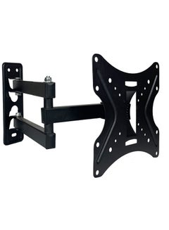 Buy Dreamstar TV Wall Mount Articulating LCD Monitor Full Motion 15 inch Extension Arm Tilt Swivel for Most 14to 42 inch LED TV Flat Panel Screen with VESA up to 200x200mm (1442), Black in Saudi Arabia