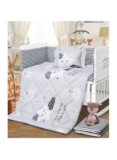 Buy 5-Piece Baby Crib Bedding Set in Saudi Arabia