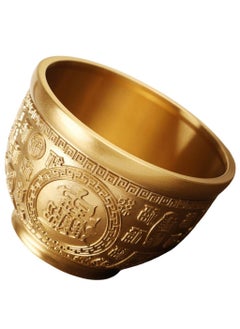 Buy Brass Treasure Bowl, Cornucopia Bowl Treasure Basin Wealth Good Lucky Prosperity Bowl Golden Offering Bowl Money Bowl Home Office Decorations, Housewarming Gifts in Saudi Arabia