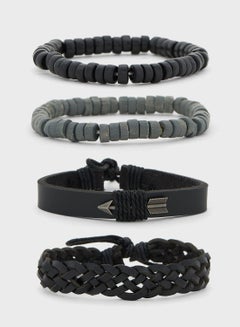 Buy 4 Pack Beaded Arrow Bracelet Set in UAE