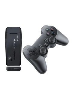 Buy Classic M8 Game Stick 4K Game Console with Two 2.4G Wireless Gamepads Dual Players HDMI Output Built in 3500 Classic Games Compatible with Android TV/PC/Laptop/Projector. in UAE