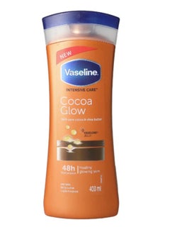 Buy Vaseline Intensive Care Cocoa Radiant Body Lotion 400ml in Egypt