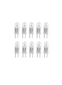 Buy Osram Capsule Lamp Halogen Bulb 12V 20W Warm White Bi Pin G4 for Accent Lights, Under Cabinet Puck Lamp, Chandeliers, Track Lighting Pack of 10, Yellow, 10PCS12V20W in UAE