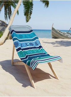 اشتري Snooze Beach towel, 170*90 cm, ocean marina design في مصر