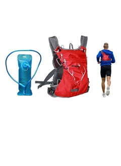 Buy Hydration Bag with Bladder Vest Camel Backpack Outdoor Sports Breathable Ultralight Running Cycling Hiking Pack 1.5L Water Bladder Reservoir in UAE