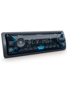 Buy Sony DSX-A416BT Car radio With Dual Bluetooth, NFC, USB and AUX connection and Apple iPod/iPhone Control, 35000 Colours and Handsfree - Multi-Colour in UAE