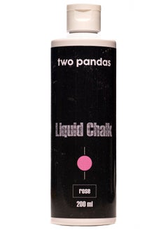 Buy two pandas Liquid Chalk (Pink Rose) for Rock Climbing Calisthenics Bouldering Gym Crossfit Gymnastics Weightlifting (NOT FOR POLE DANCING) in UAE