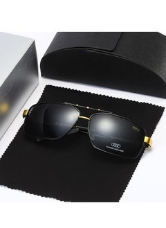 Buy Audi Fashion Sunglasses Gold in Saudi Arabia