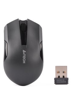 Buy A4TECH WIRELESS MOUSE WITH SILENT CLICK 2.4GHz G3-200NS BLACK in UAE