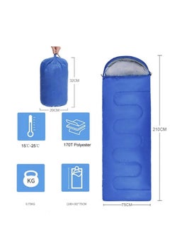 Buy Ultralight Portable Sleeping Bag for Winter Camping Outdoor Compact Single in UAE