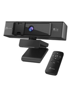 اشتري j5Create 4K Ultra HD Webcam with Remote, 5X Digital Zoom with ePTZ,1080P/30fps Super Fast Streaming,Dual Microphones, USB-C Webcam, Works with Zoom, Hangouts, Skype,Microsoft Teams في الامارات