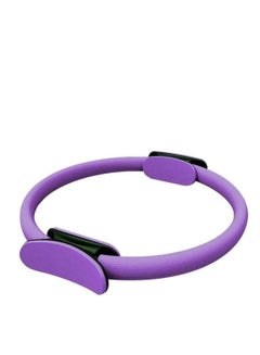 Buy Yoga Pilates Ring Magic Wrap Slimming Body Building Training Circle (Purple) in UAE