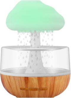 Buy "ELTRAZONE Snuggling Cloud Rain Diffuser – Mushroom-Shaped Humidifier and Waterfall Lamp for Stress Relief, Enhanced Sleep, and Focus, with Soothing Sounds" in UAE