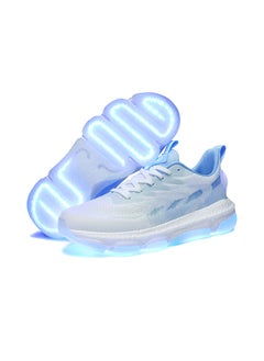 Buy USB rechargeable luminous shoes Student sports shoes Running shoes Men's sports shoes in Saudi Arabia