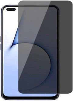 Buy Privacy Glass Screen Protector For Oppo RealMe 6 Pro - Black in Egypt