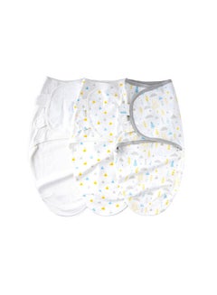 اشتري Insular SU3007 3PCS Baby Swaddle Wrap Blanket Soft Cotton Infant Sleeping Blanket with Cute Forest Pattern for Newborn Baby Boys Girls في السعودية