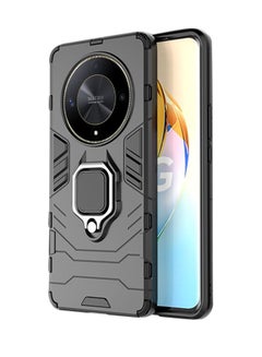 Buy Case Cover for HONOR X9b/X50 5g With Anti-Fingerprints Anti-scratches Anti-drops Anti-oil Full Body Protection Shockproof Protective Back Cover Phone Magnetic Ring Kickstand Car Mount Accessory in Saudi Arabia