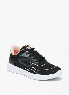 اشتري Textured Womens' Sports Shoes with Lace-Up Closure في الامارات