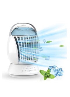 Buy COOLBABY Mini Portable Air Conditioner Fan 500ml Evaporative Air Cooler Humidifier with 3 Wind Speed 3 Cool Mist in Saudi Arabia