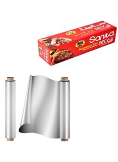 Buy Aluminum Foil Roll Silver 300mm in Saudi Arabia