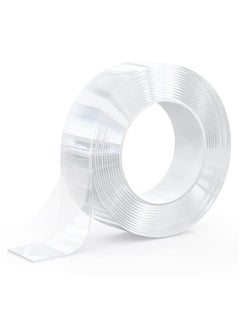 Buy Torix 3 Meter Magic Improvement Mounting Transparent Traceless Acrylic Reusable Double Sided Tape in UAE