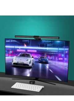 اشتري Monitor Light Bar, Flat/Curved Monitor Screen Led Lights Eye Caring,Dimmable Computer Monitor Lamp for Desk/Office/Home في الامارات