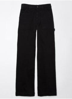 اشتري AE Stretch Super High-Waisted Baggy Wide-Leg Pant في مصر