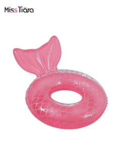 Buy Mermaid Inflatable Swimming Ring for Water Party Summer Beach in UAE