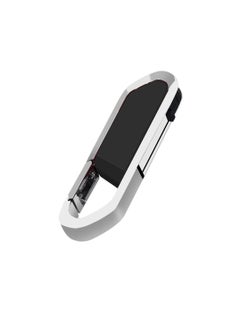 Buy USB Flash Drive, Portable Metal Thumb Drive with Keychain, USB 2.0 Flash Drive Memory Stick, Convenient and Fast Pen Thumb U Disk for External Data Storage, (1pc 8GB Black) in Saudi Arabia