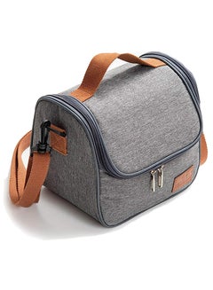 Buy Insulated Lunch Bag Cooler Shoulder Thermal Tote Bag for Men Women Portable Indoor Outdoor Lunch Box Bag in UAE