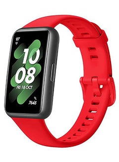 Buy Huawei Band 7 Sport Soft Silcon Replacement Strap - Red in Egypt