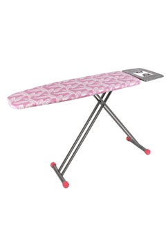 اشتري Royalford Ironing Board- RF11914| Ironing Table with Monoblock Metal Base| Ironing Table with Iron Rest and Adjustable Height Mechanism| Heat Resistant 100% Cotton Cover, Non-Slip Legs في السعودية