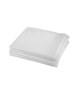 اشتري Painters Polythene Sheet Plastic Drop Cloths Sheet, Waterproof Anti-dust Furniture Cover, Disposable Tarp for Painting for Couch Cover and Furniture Cover (100G x 4 Meter) في الامارات