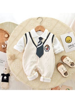 اشتري Baby Bodysuit Crawling Suit Long Sleeve Clothes في السعودية