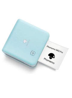 Buy Mimo Label Printer - M02 Pro, 300 dpi HD Bluetooth Thermal Label Printer, Portable Wireless Mini Printer, Label Maker, Mini Photo Printer for iPhone and Android Mobiles in UAE