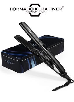 Buy Ceramic Hair Straightener 110-240V  Temperature Range Up To 480°F in UAE