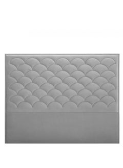 Buy H226 | Velvet headboard - Light Grey in Saudi Arabia