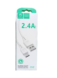 Buy Fast Charging High Quality 2.4A Type - C Cable in Egypt