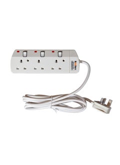 اشتري Koolen 3 Ways Power Extension Sockets 5 m White في السعودية