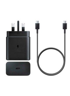 Buy 45W USB-C fast wall charger with USB-C to USB-C cable in Saudi Arabia