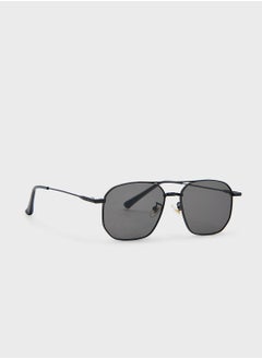 Buy Casual Angular Aviator Sunglasses in UAE