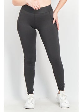 اشتري Women Sportswear Fit Techfit Long Tights, Black في الامارات