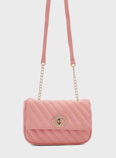 Buy Quilted Chain Strap Bag in Saudi Arabia