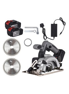 اشتري NANWEI 21V Cordless Brushless Circular Saw 7800RPM 4.0Ah Battery Fast Charger 45 Degree Adjustable Bevel Cutting with 110mm Blade Electric Circular Saw Woodworking Tool في السعودية