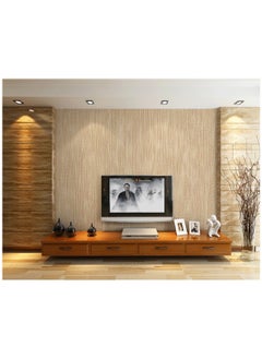 Buy Goolsky Gold Beige Wallpaper  Cabinet Furniture Countertop Shelf Liner Wall Paper 10x0.53meter in UAE