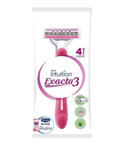 Buy EXACTA 3 SENSITIVE SHAVING 4 PCS in Egypt