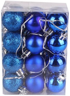 Buy 24 Christmas Tree Ornament Balls Hanging Home Party in Egypt